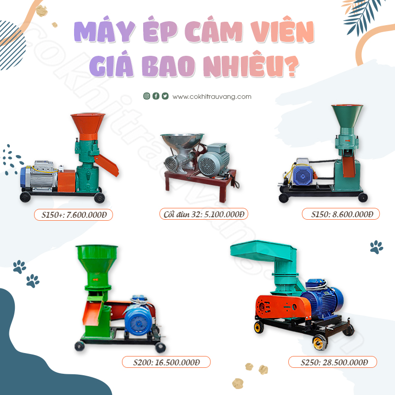 máy ép cám viên