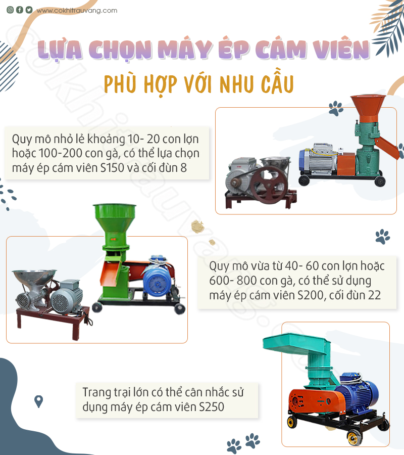 máy ép cám viên