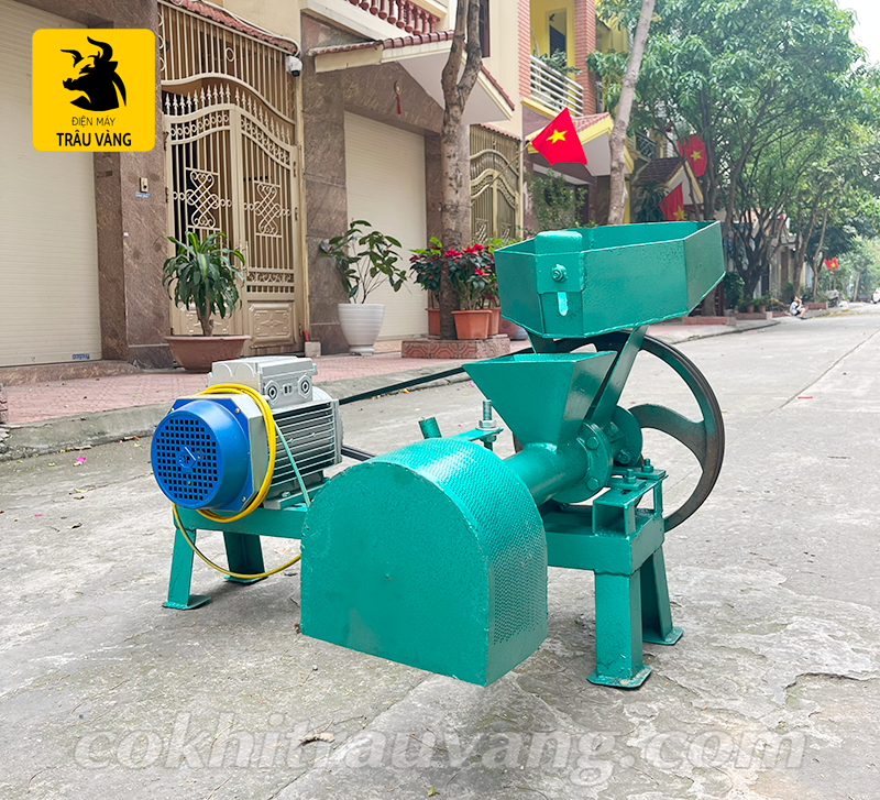 Máy ép cám viên nổi mini