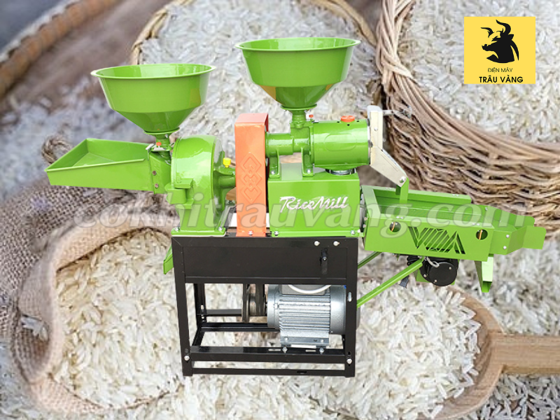 máy xát gạo 