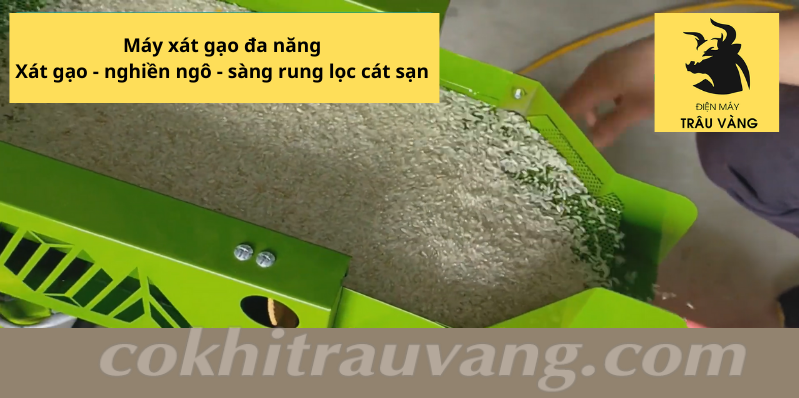 Máy xát gạo 
