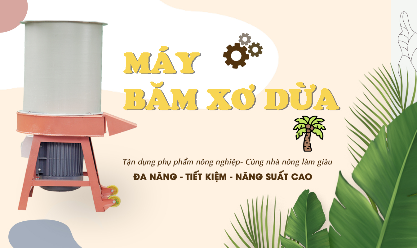 Mua máy xay xơ dừa GIÁ RẺ – UY TÍN tại Hà Nội