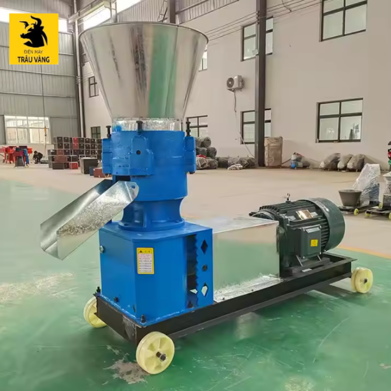 máy ép viên nén gỗ Trâu Vàng