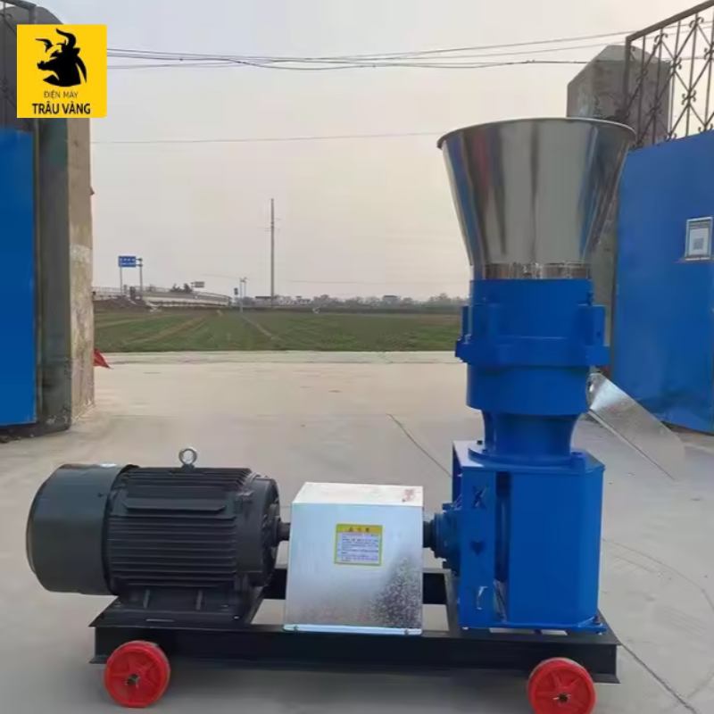máy ép viên nén gỗ Trâu Vàng